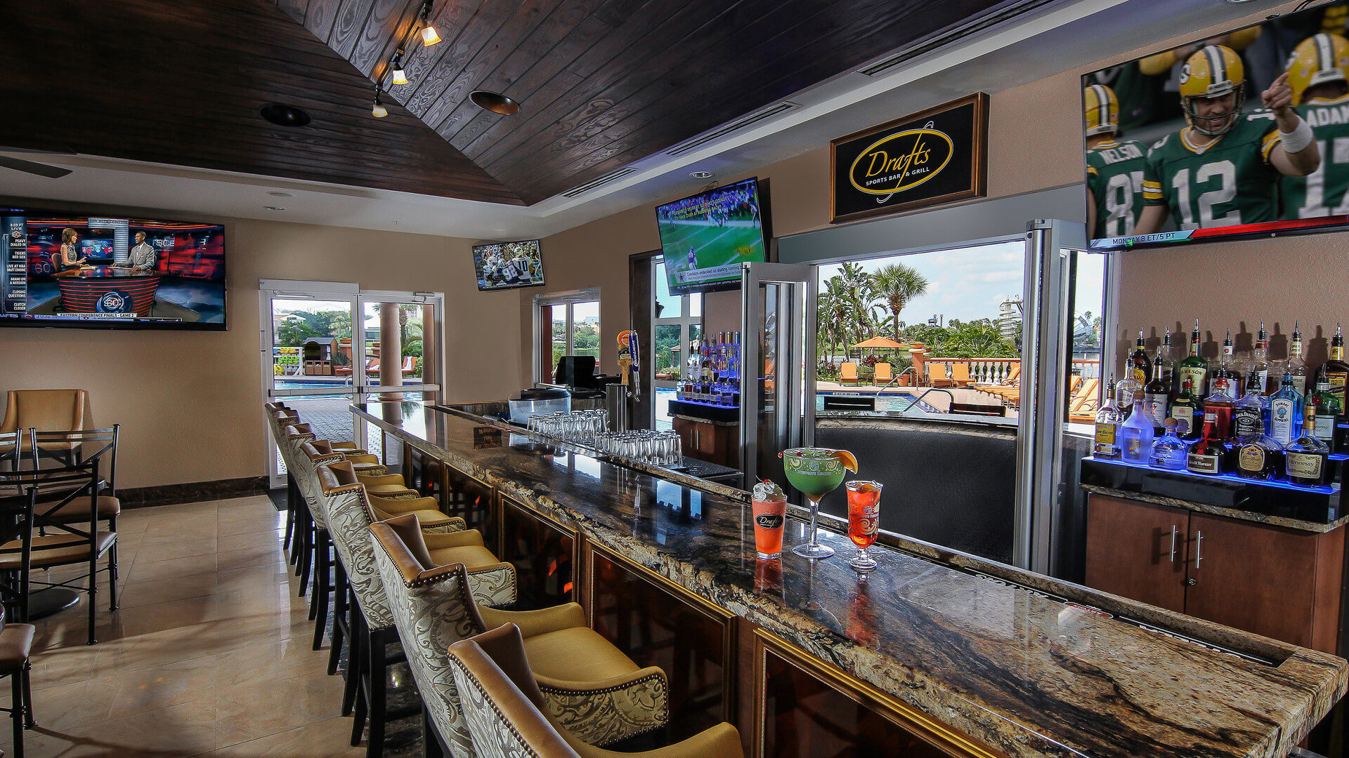 Drafts Sports Bar & Grill at Westgate Palace Resort in Orlando, Florida