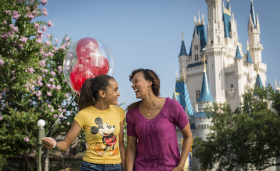 Family at Disney