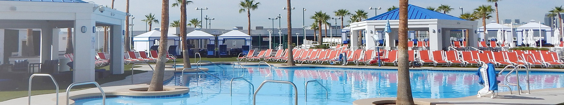 Las Vegas' hotel and resort pools