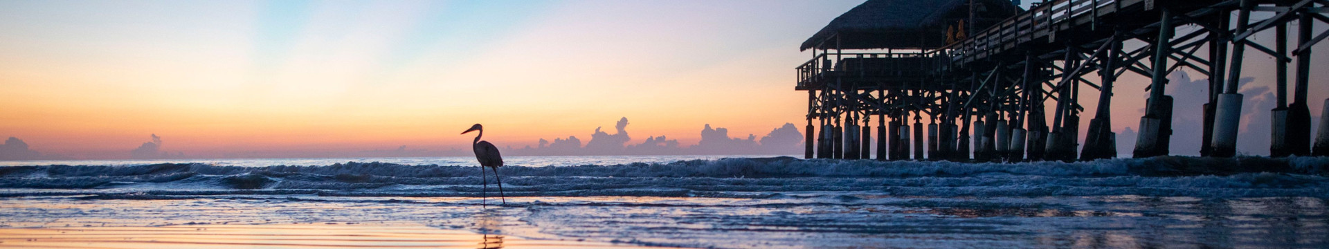 Sunrise at Cocoa Beach Pier - Florida - Pier 62 Oceanfront Restaurant & Bar