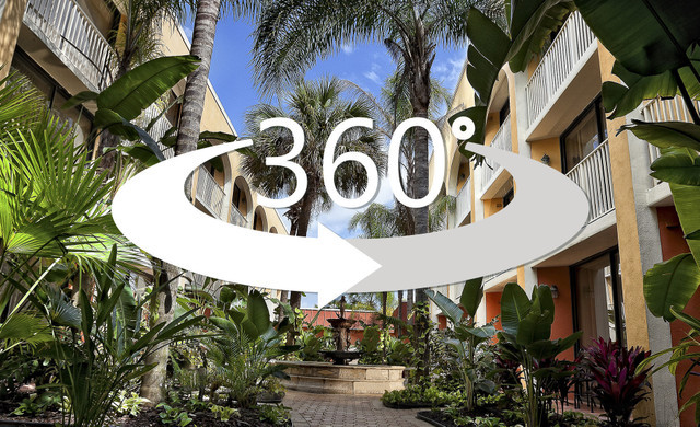 Exterior de Westgate Towers Resort con logotipo de recorrido virtual 360