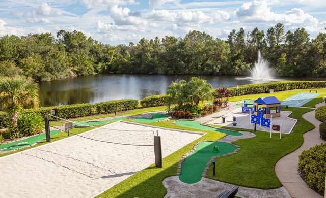 Sand volleyball court at one of our leisure resorts near Seaworld Orlando FL | Westgate Leisure Resort | Westgate Resorts