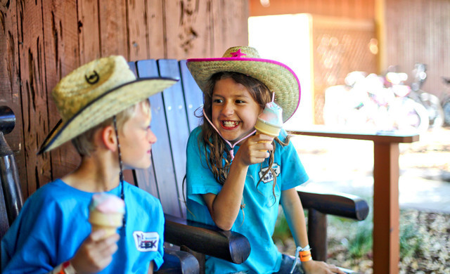 Two Kids Eating Ice Cream | Dining at Westgate River Ranch