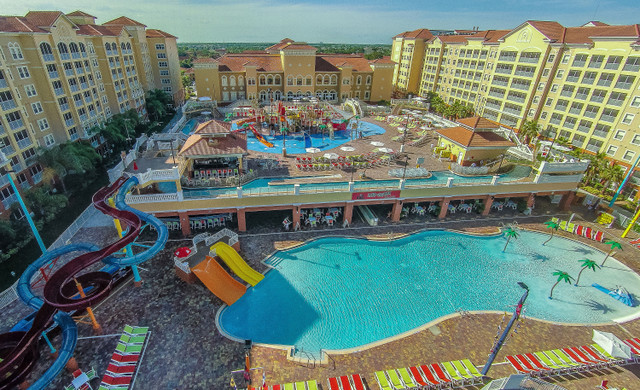 Aerial View of Westgate Town Center Resort Water Park