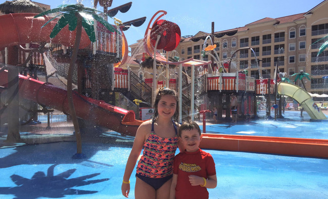 Shipwreck Island Water Park Kissimmee | Kiddie Water Play Area