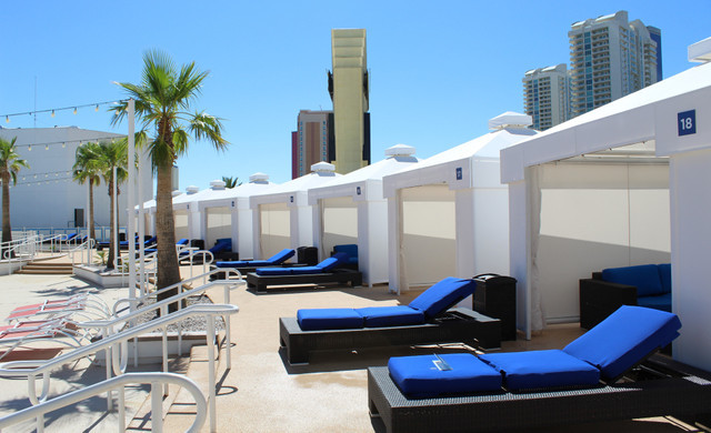 Poolside Cabanas