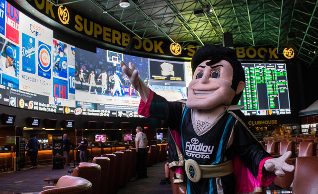 las vegas superbook elvis mascot - westgate las vegas