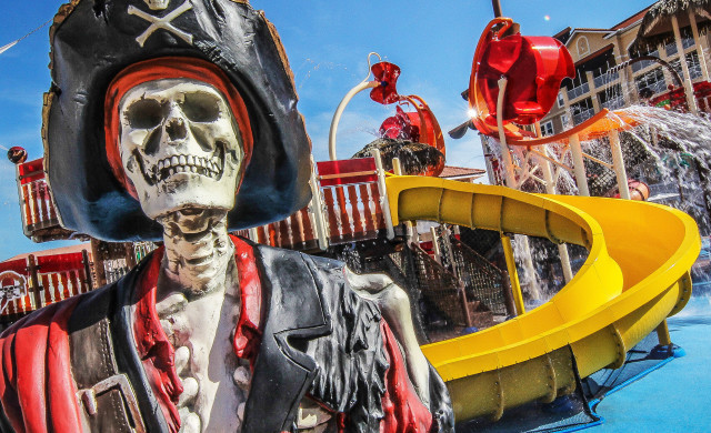 ship wreck island water park - westgate towers resort - orlando florida