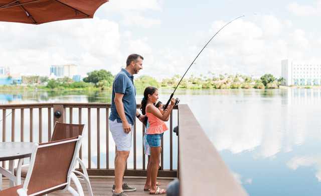 Hotel Loyalty Program - Father Daughter Fishing