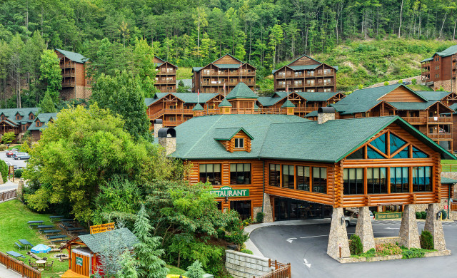 Pool at Our Gatlinburg Resort near the Smoky Mountains | Resort Exterior