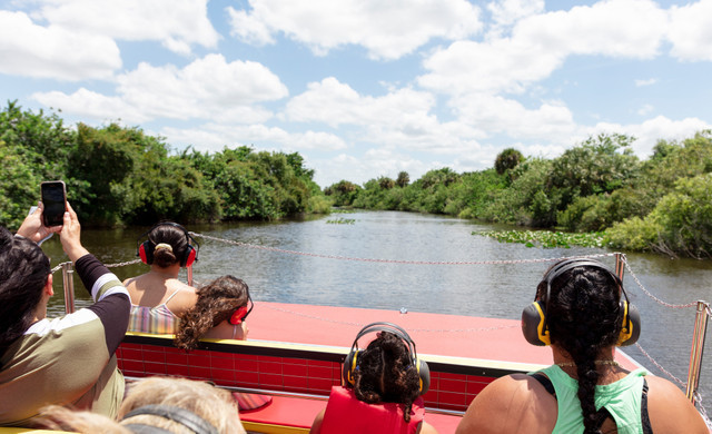 Digital Detox Retreat Florida - Airboat Tour