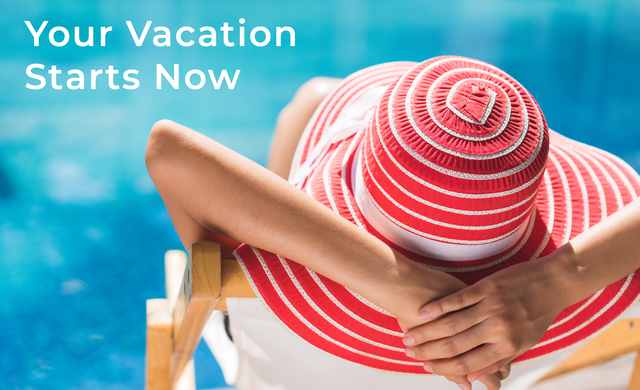 woman lounging next to pool - westgate palace orlando