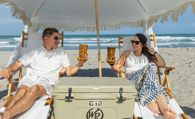 Couple on the beach - Beach vacation packages - Westgate Myrtle Beach Oceanfront Resort