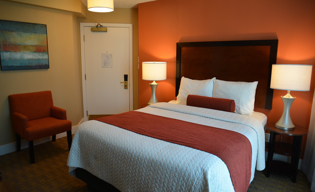 Habitación de hotel en Vancouver con cama King - VI Resorts by Westgate