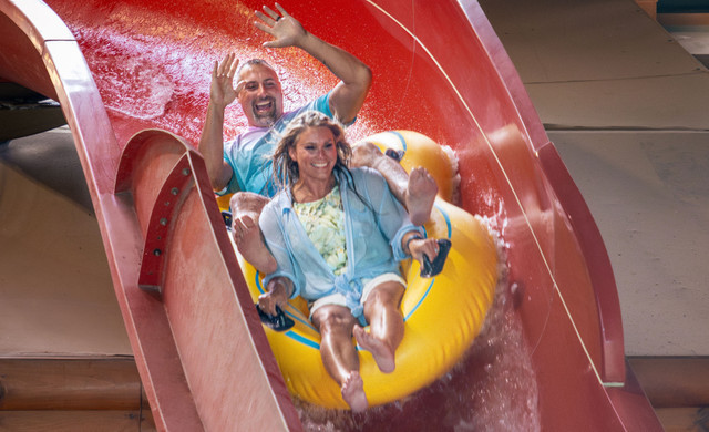 Family fun at Wild Bear Falls Water Park - Westgate Smoky Mountain Resort and Water Park 