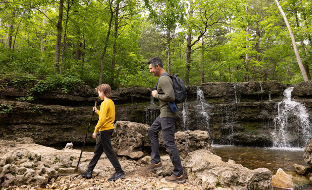 Westgate Branson Woods - Hiking Dad and Son
