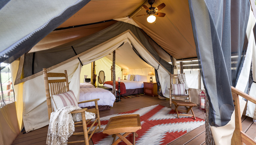 Glamping Tents - Westgate River Ranch Resort