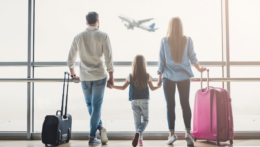 Transportation to our Las Vegas Hotel and Casino | Family at Airport