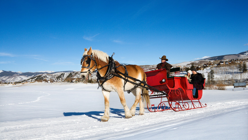 Romantic Things To Do In Park City Utah | Sleigh Rides Near Our Park City Utah Hotel