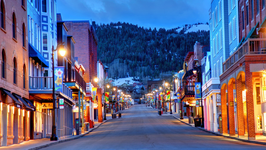 Free Things To Do In Park City Utah | Street Near Our Hotel In Park City Utah