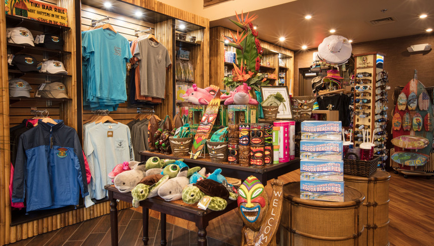 store interior at westgate cocoa beach pier