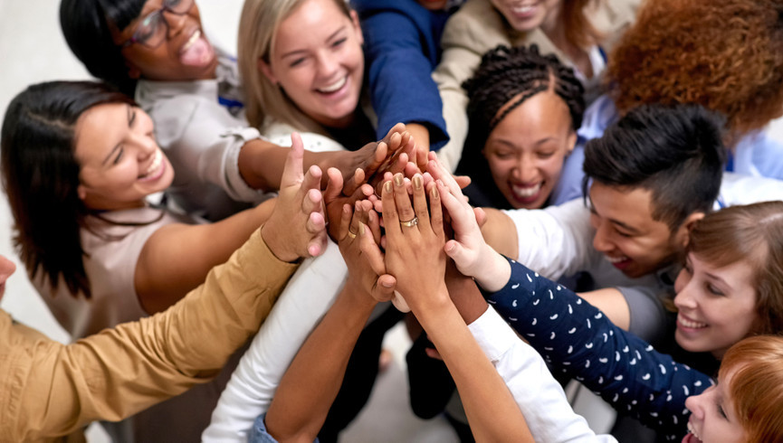 Equipo en Team Building