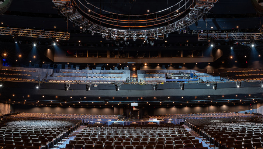 Espacio para reuniones y capacidades Teatro internacional - Las Vegas