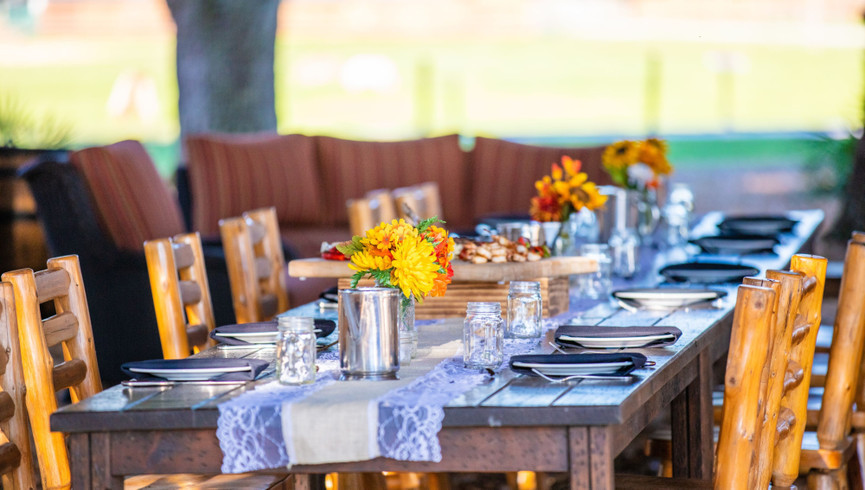 Rustic Event Setup - Groups & Meetings Venue Options at Westgate River Ranch Resort & Rodeo