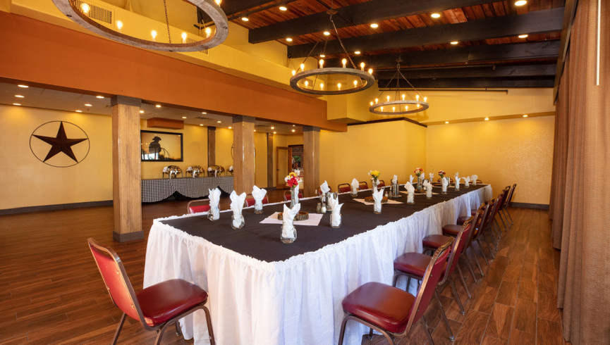 Indoor Event Venue with Buffet Setup - Groups & Meetings Venue Options at Westgate River Ranch Resort & Rodeo
