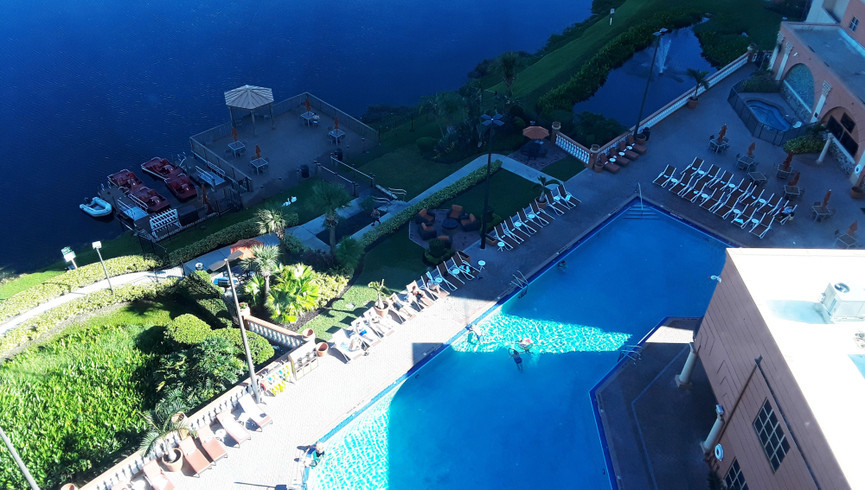 Aerial View of Resort Pool -Amenities at Westgate Vacation Villas Resort