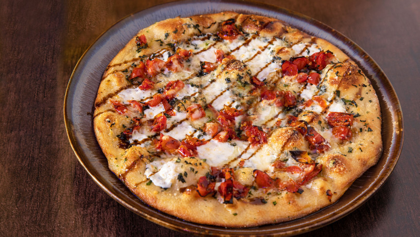 Pizza with Vinagrette Sauce - Dining Options at Westgate Vacation Villas Resort