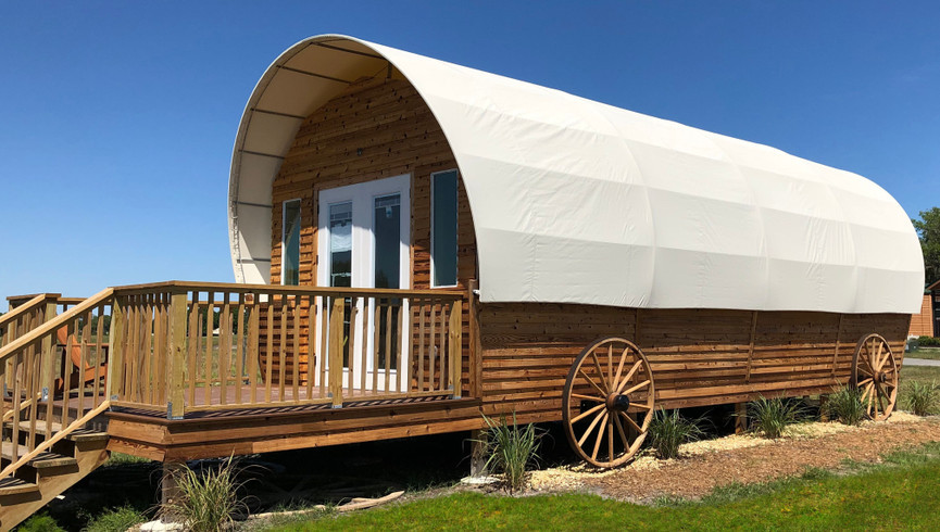 Luxe Conestoga Wagon | Westgate River Ranch Resort