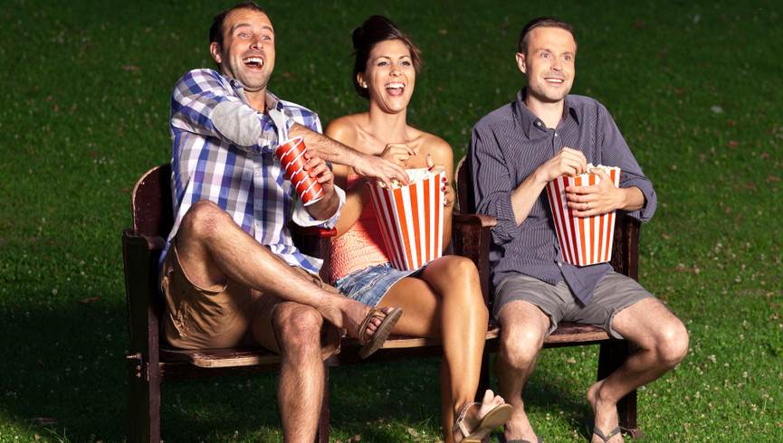 Eventos de Pioneer Day Park City | Gente viendo películas afuera