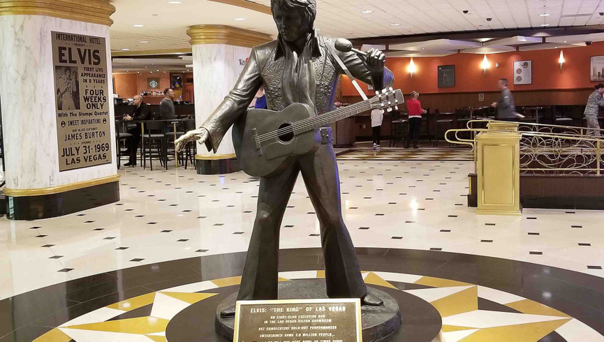 Westgate Las Vegas Entertainment | Elvis Bronze Statue