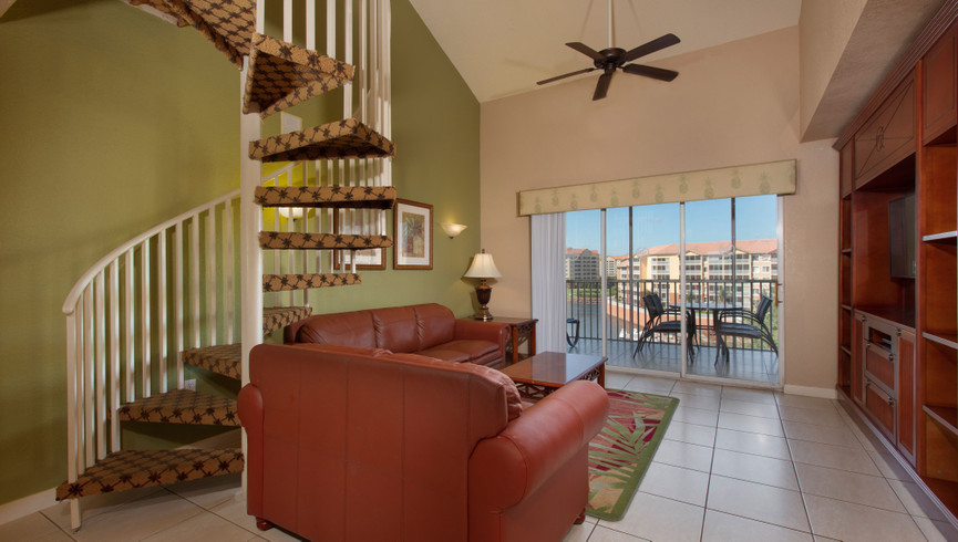 Spacious Living Room - Westgate Town Center Resort