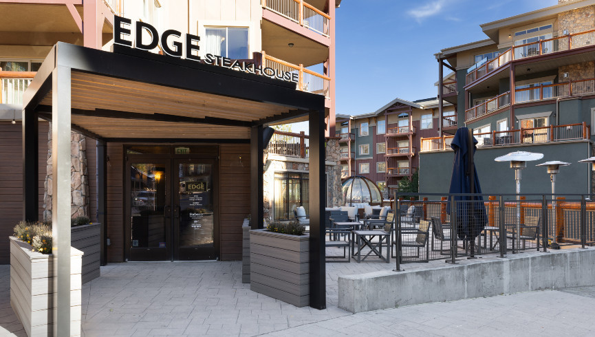 Edge Steakhouse entrance