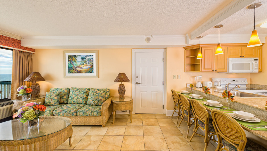 Two Bedroom Oceanfront Villa Westgate Myrtle Beach