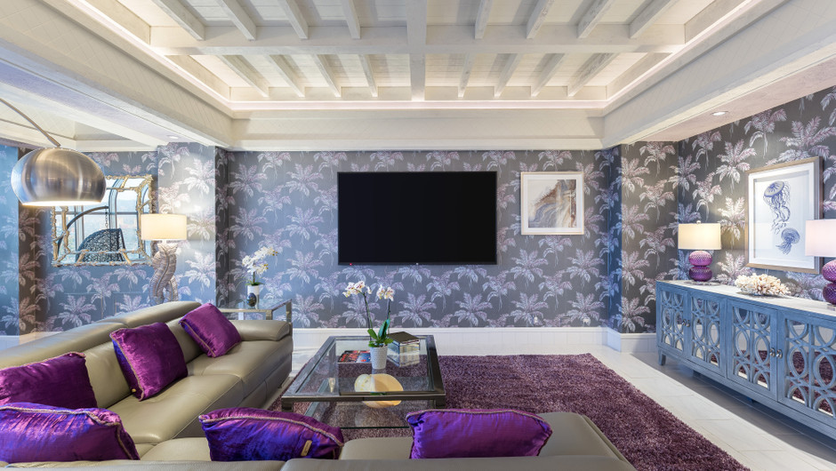 Living Area in the Bahamas Suite - Westgate Las Vegas Resort & Casino