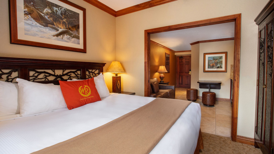 Bedroom in our Luxury Suite in our Park City Resort in Utah | Westgate Park City Resort & Spa | Westgate Ski Resorts