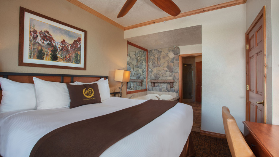 Bedroom in our Signature Four Bedroom Loft - Park City Resort in Utah | Westgate Park City Resort & Spa | Westgate Resorts