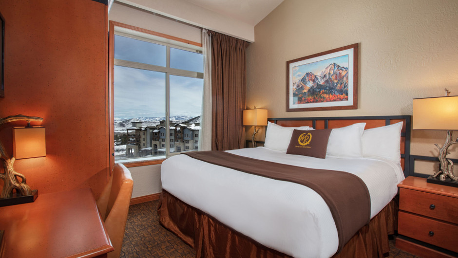 Bedroom in our Signature Four Bedroom Loft - Park City Resort in Utah | Westgate Park City Resort & Spa | Westgate Resorts