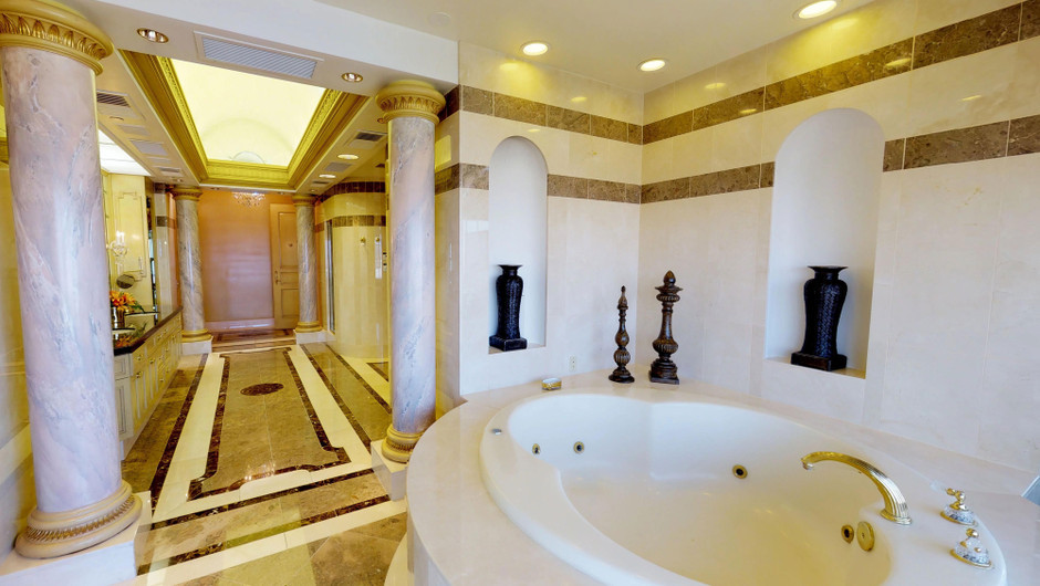 Bathroom in the European Villa - Westgate Las Vegas Resort & Casino