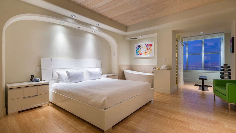 Bedroom in the Desert Suite - Westgate Las Vegas Resort