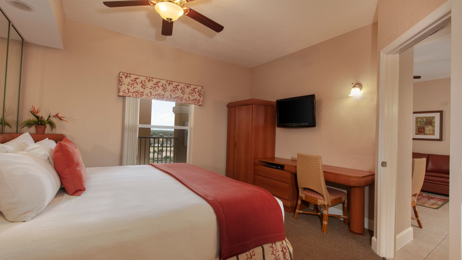 Bedroom in our Two Bedroom Grand Villa - Westgate Town Center Resort