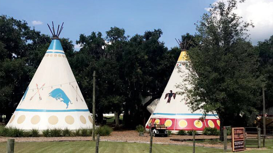 Luxe Teepee Hotel Florida Style Westgate River Ranch Resort