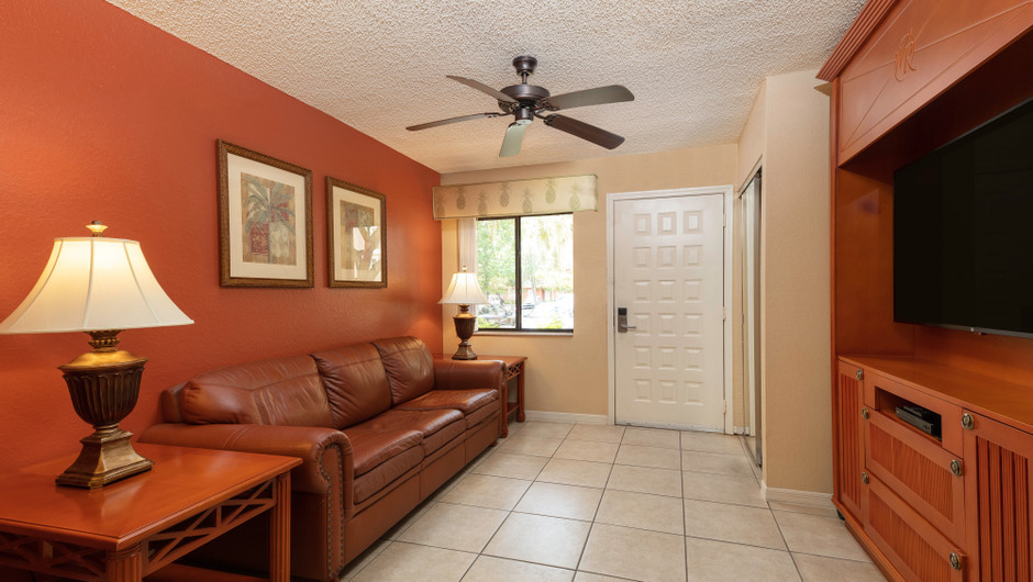 One-Bedroom Villa Living Area | Westgate Vacation Villas Resort | Orlando, FL | Westgate Resorts