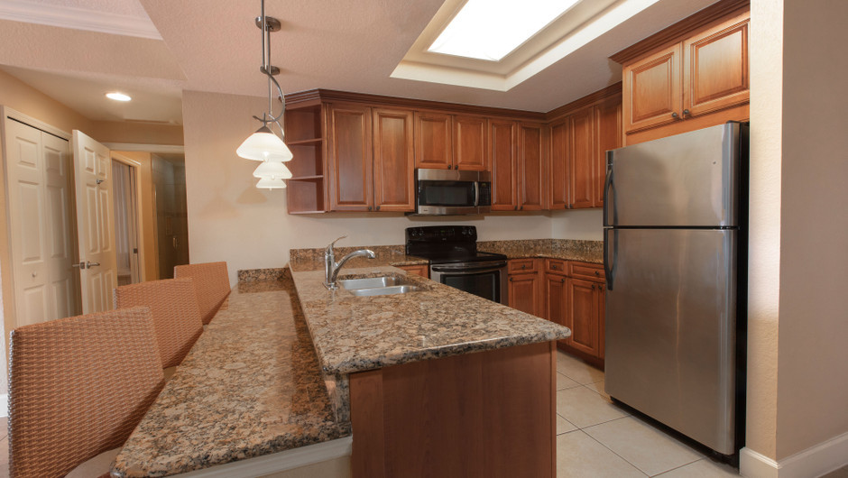 Kitchen in our Four Bedroom Presidential Villa - Westgate Town Center Resort
