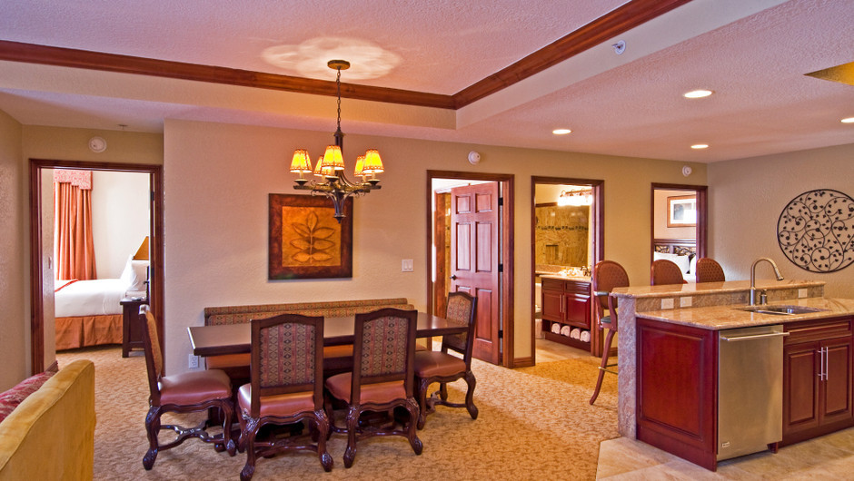 Luxury Four-Bedroom Villa Living Room at our Park City Utah Skiing Resort | Westgate Park City Resort & Spa | Westgate Ski Resorts in Utah