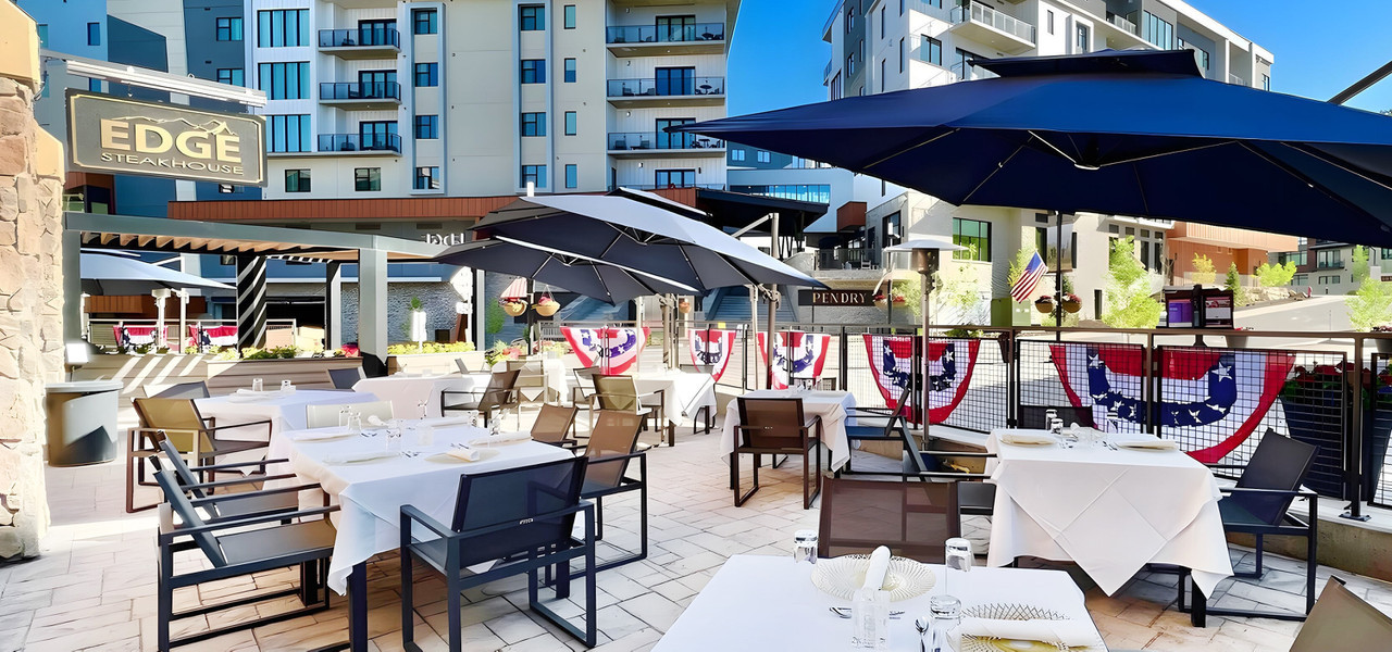 Steakhouse in Park City, Utah | Outdoor Dining Park City Views