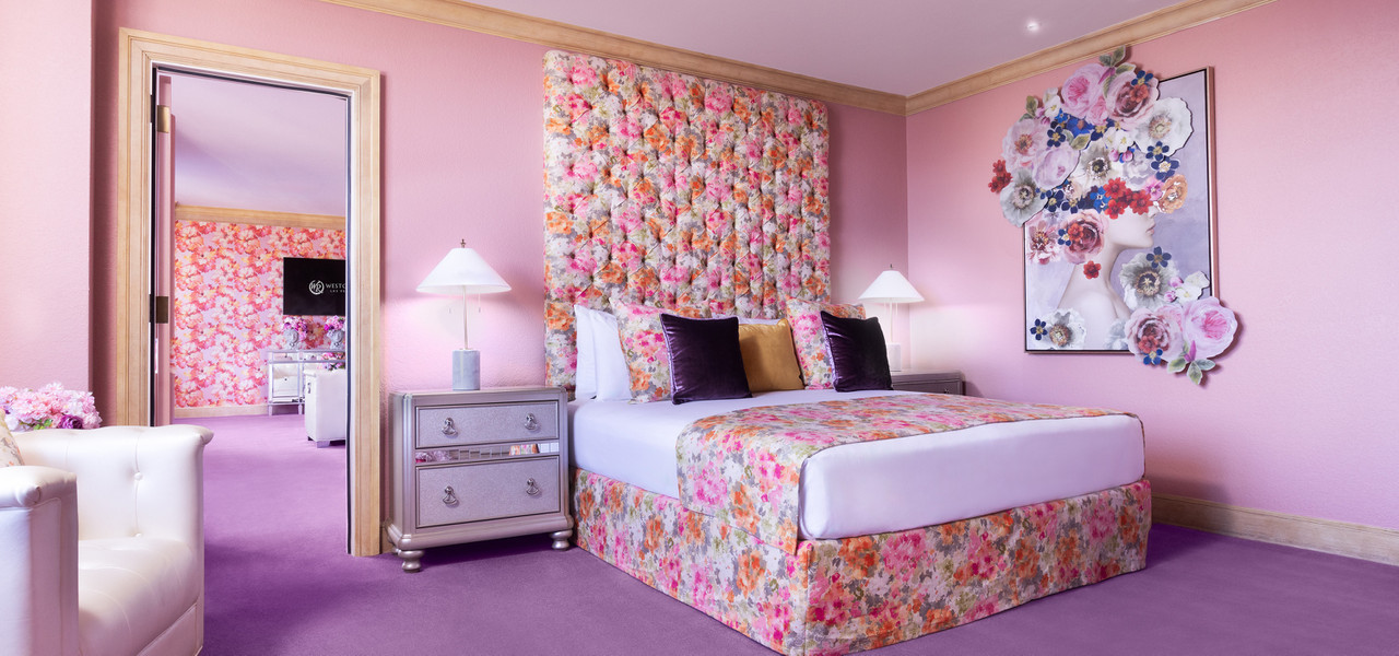 Suite temática de flores | Westgate Las Vegas Resort & Casino